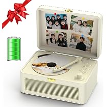 Amazon.co.jp: Gueray CDプレーヤー レトロ Bluetooth受信＆送信 HiFI